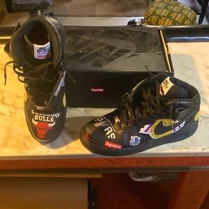 Supreme X Nike Air Force One meds size 13 from 2007